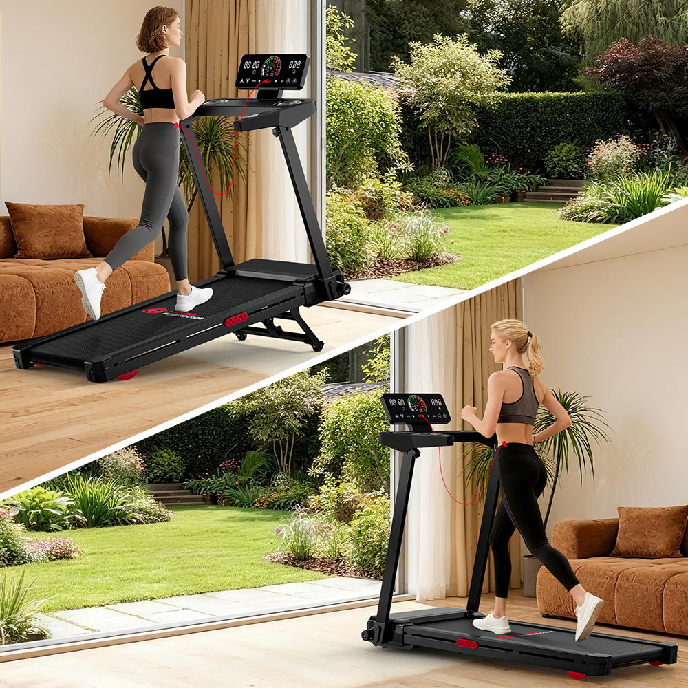 Folding Treadmill Q8 Pro, 0.6-8.7MPH, 20% Auto Incline, Touch Control