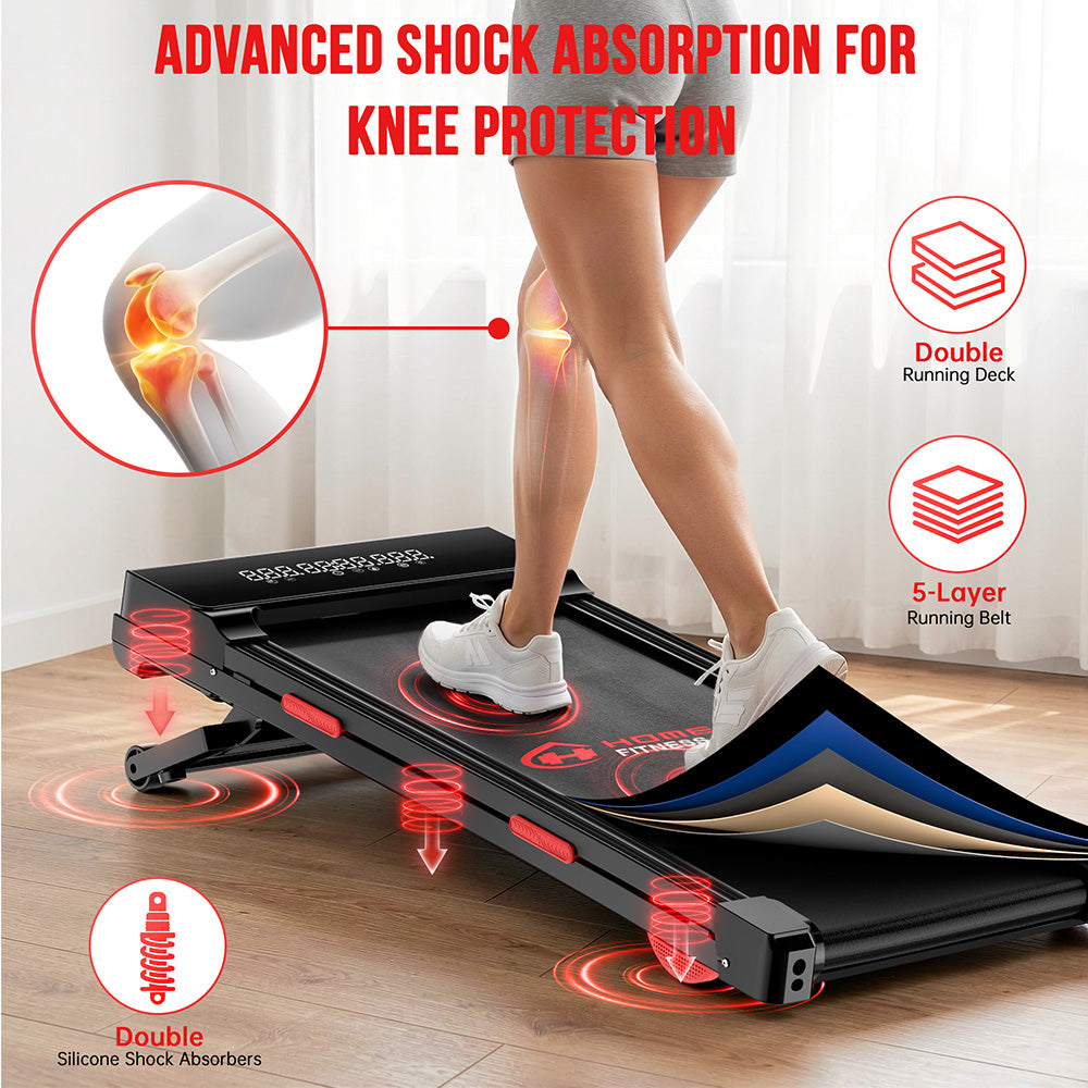 Treadmill Y5 with Brushless Motor, 15% Auto Incline, Speed 0.6-5MPH