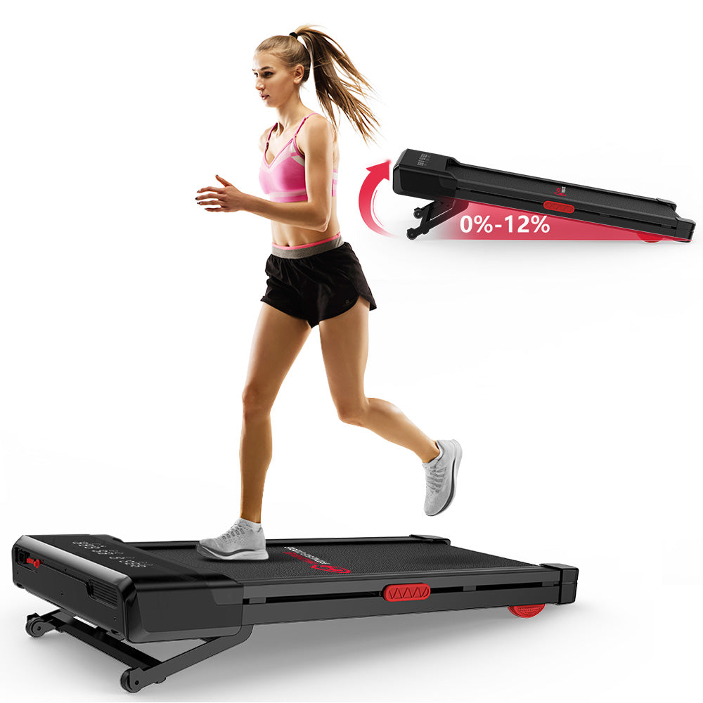 Treadmill Y1 with 0-12% Auto Incline, Speed 0.6-6.2MPH