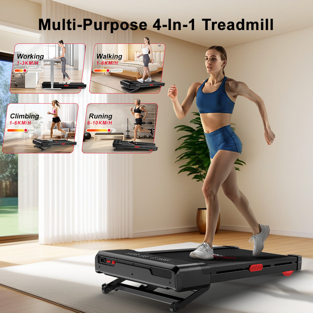 Treadmill Y1 with 0-12% Auto Incline, Speed 0.6-6.2MPH