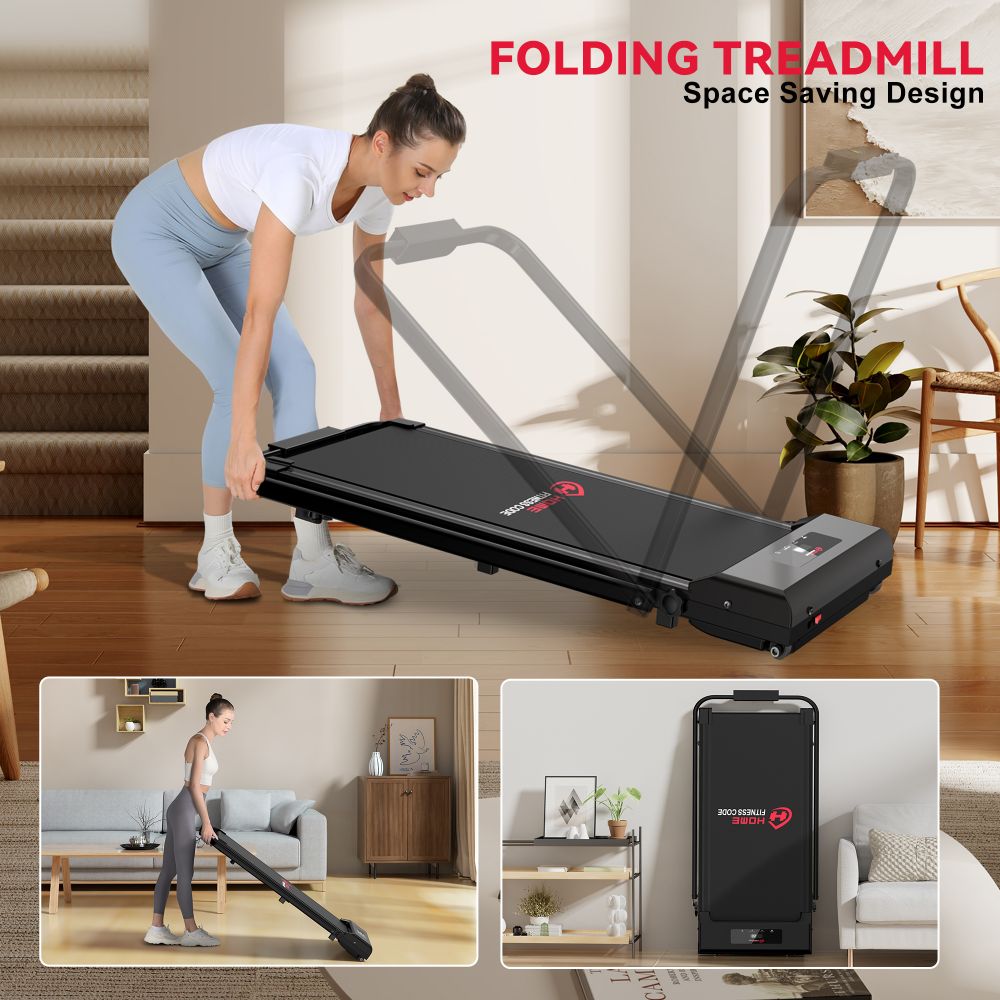 Folding Treadmill C1, Speed 0.6-6.2MPH