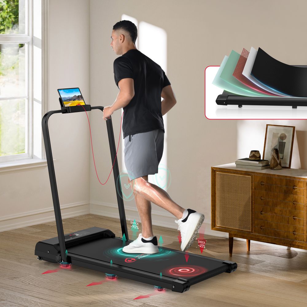 Folding Treadmill C1, Speed 0.6-6.2MPH