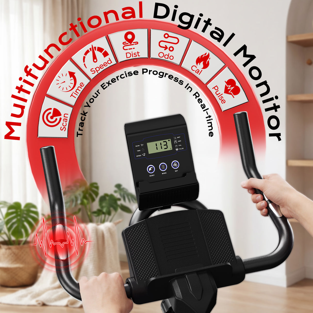 Stationary Exercise Bike C1