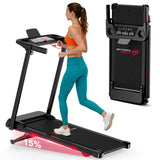 Folding Treadmill Q5 with Incline, Brushless Motor, Speed 0.6-7.5MPH