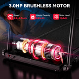 Folding Treadmill Q5 with Incline, Brushless Motor, Speed 0.6-7.5MPH