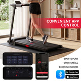 Folding Treadmill Q5 with Incline, Brushless Motor, Speed 0.6-7.5MPH