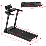 Folding Treadmill Q8 Pro, 0.6-8.7MPH, 20% Auto Incline, Touch Control