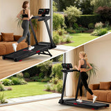 Folding Treadmill Q8 Pro, 0.6-8.7MPH, 20% Auto Incline, Touch Control