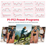 Folding Treadmill Q8 Pro, 0.6-8.7MPH, 20% Auto Incline, Touch Control