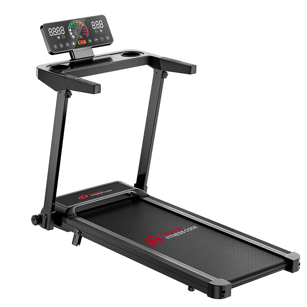 Folding Treadmill Q8, Speed 0.6-7.5MPH, 5% Manual Incline