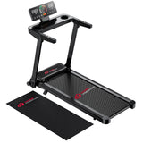 Folding Treadmill Q8, Speed 0.6-7.5MPH, 5% Manual Incline