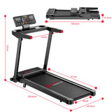 Folding Treadmill Q8, Speed 0.6-7.5MPH, 5% Manual Incline