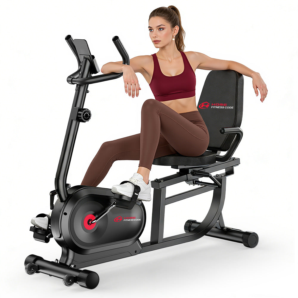 Recumbent Exercise Bike X1, 16-Level Resistance