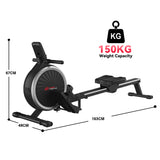 Magnetic Rowing Machine, 16-Level Resistance