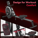 Magnetic Rowing Machine, 16-Level Resistance