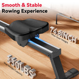 Magnetic Rowing Machine, 16-Level Resistance