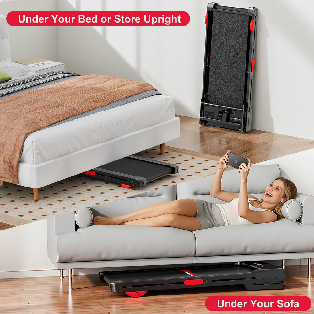 Treadmill Y5 with Brushless Motor, 15% Auto Incline, Speed 0.6-5MPH