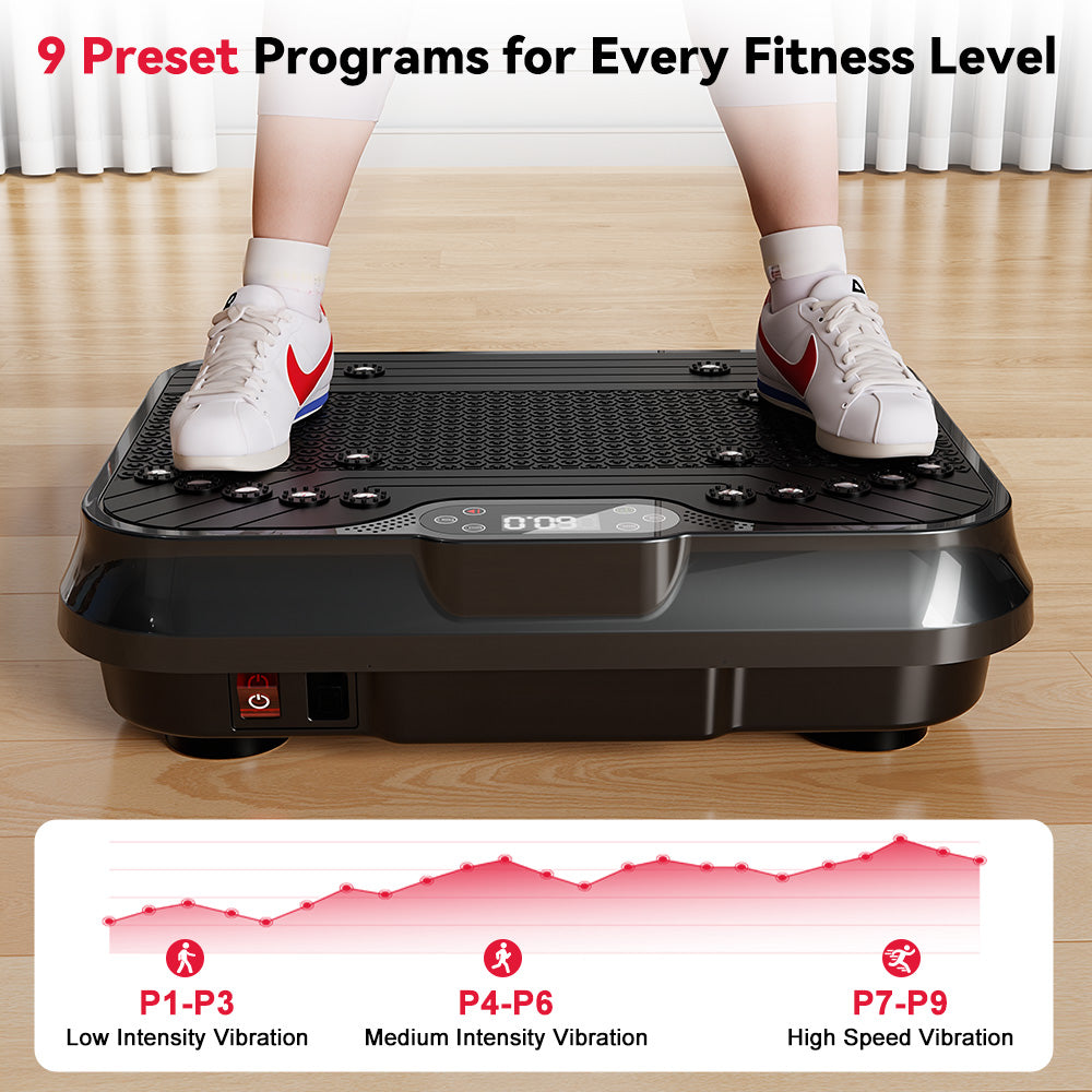 Fitness Vibration Plate F1, 250 Intensity Levels