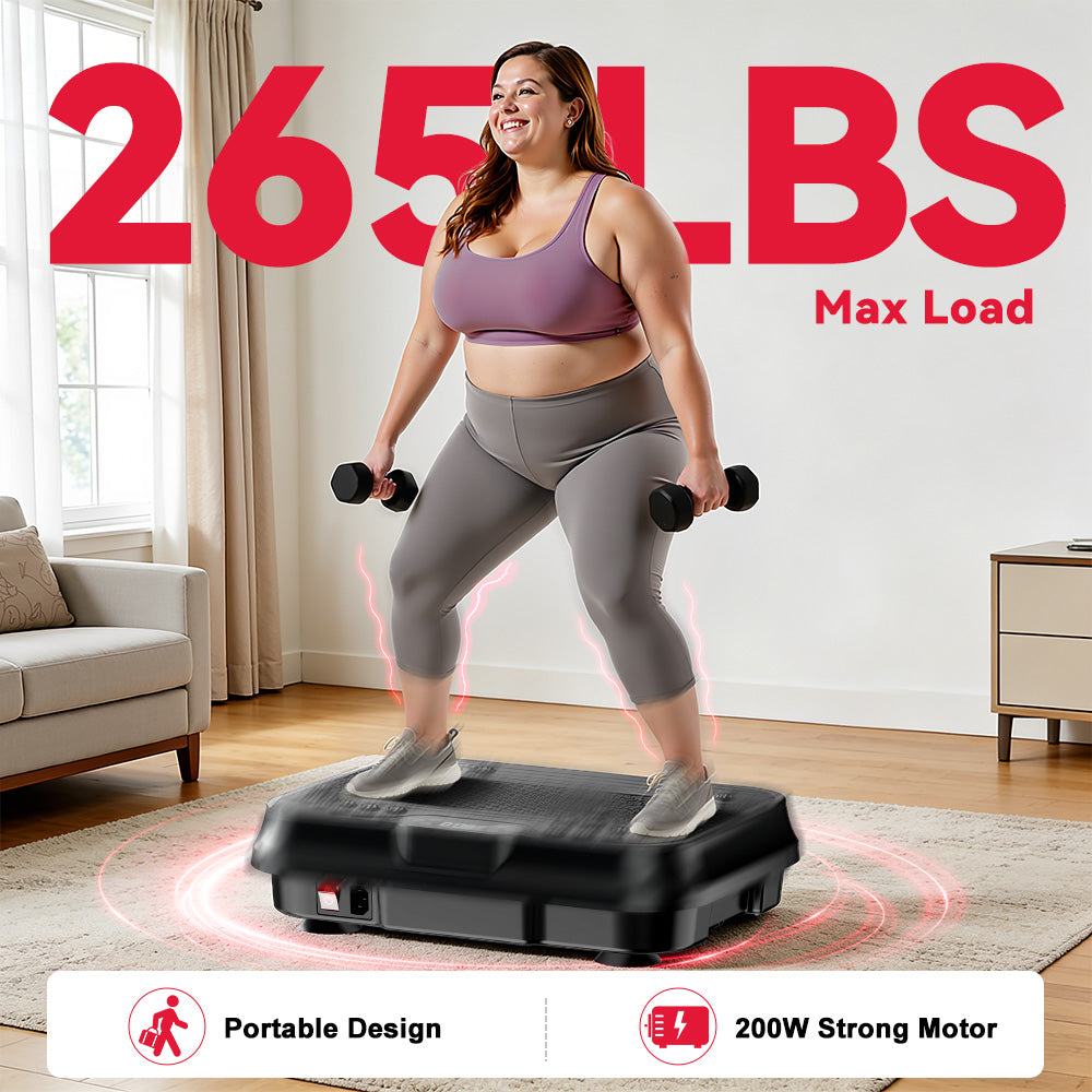 Fitness Vibration Plate F1, 250 Intensity Levels