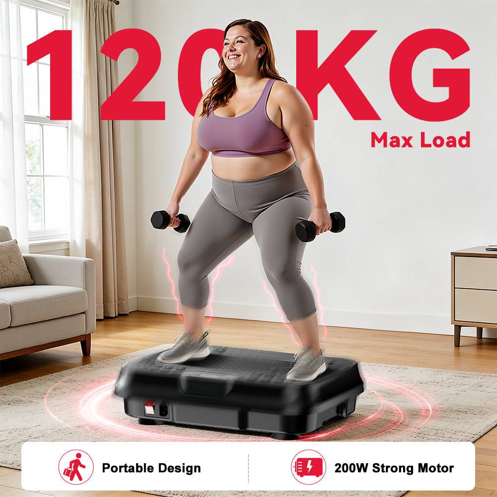 Fitness Vibration Plate F1, 250 Intensity Levels